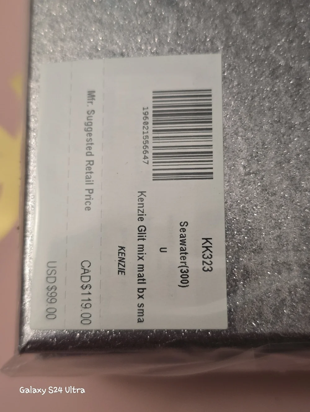 Kate Spade NY Kenzie Glitter Card Case NWT